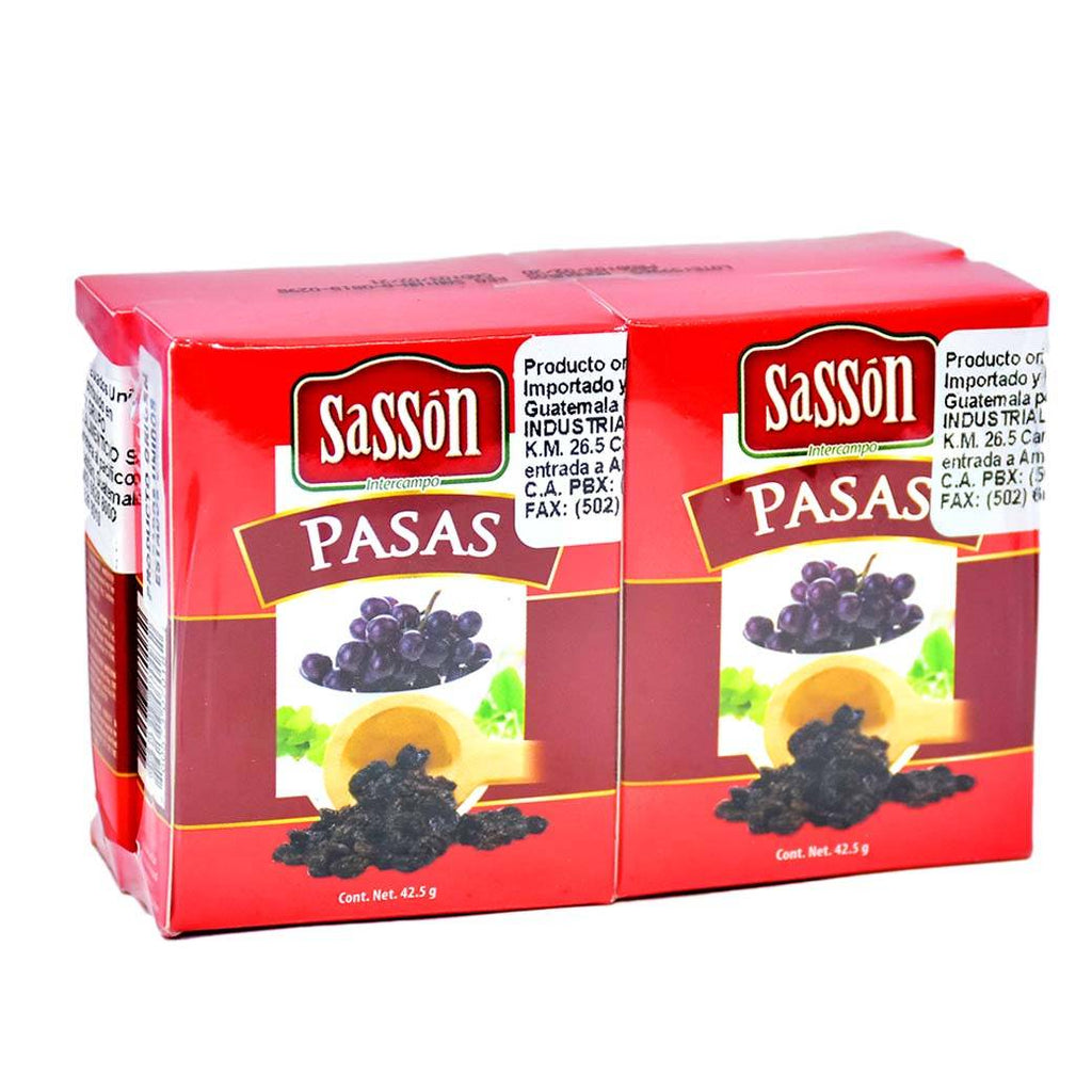 SASSON Pasas 42.5g 4pk
