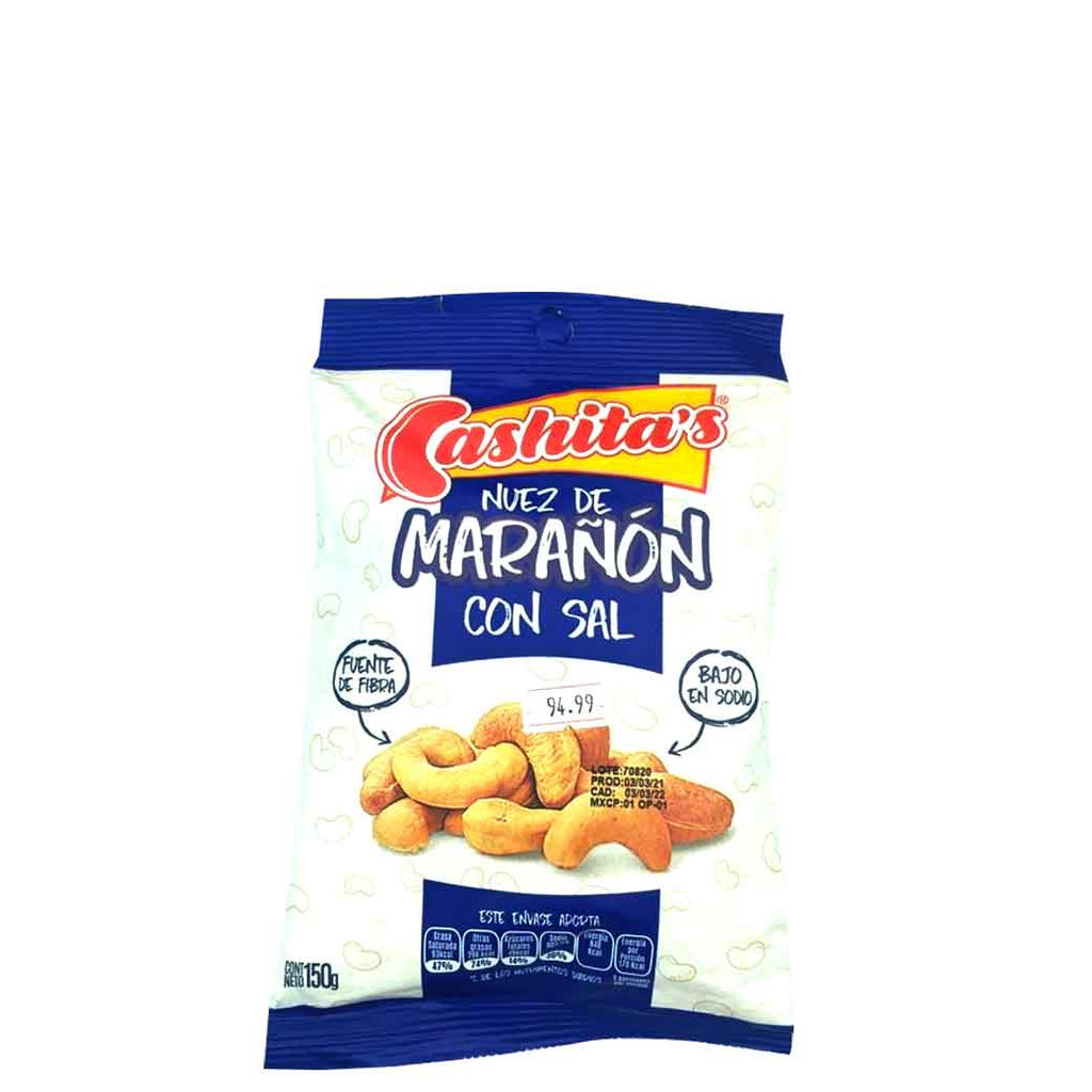 CASHITAS Nuez Maranon Sal 150g