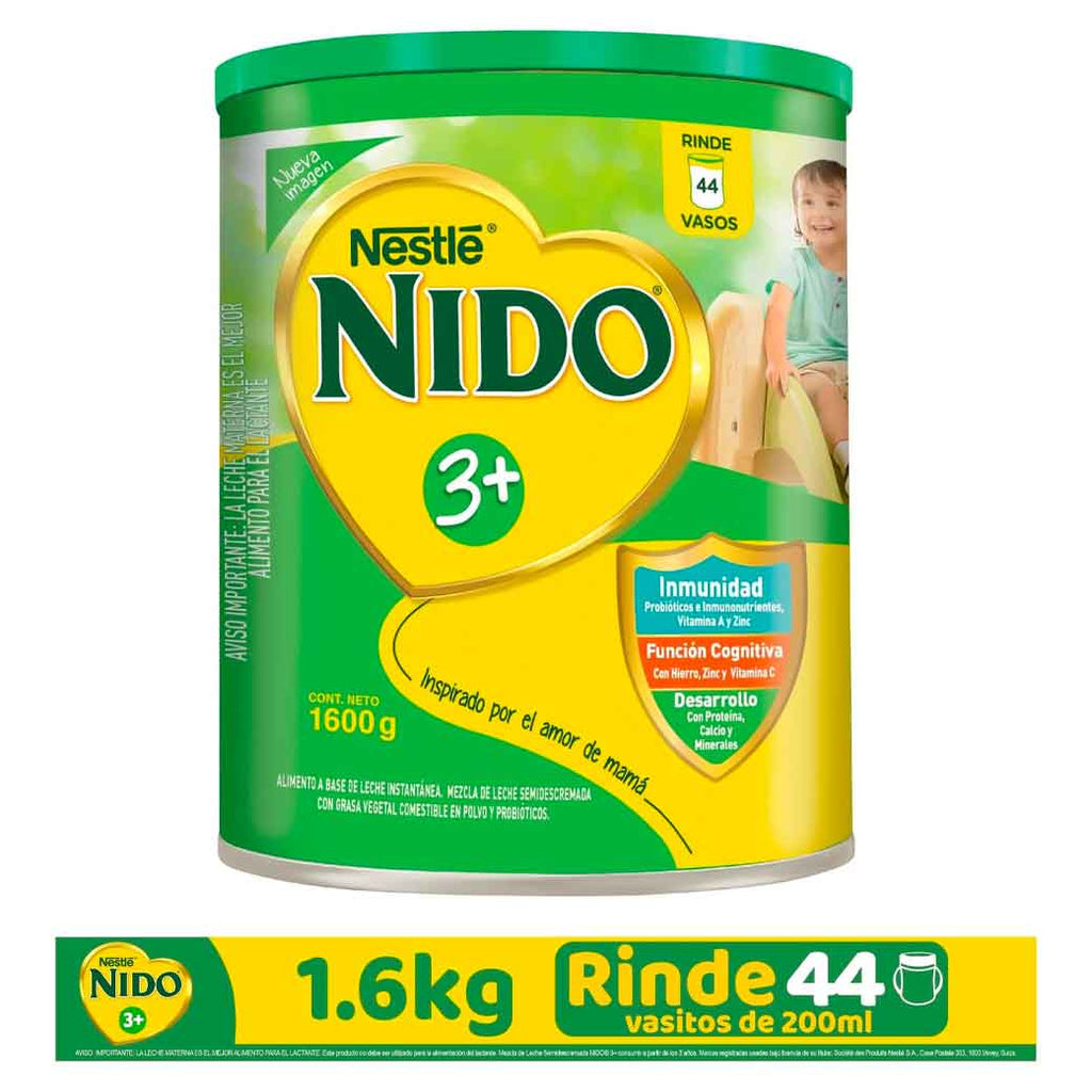 NESTLE NIDO 3+ Protecc Lata 1600g
