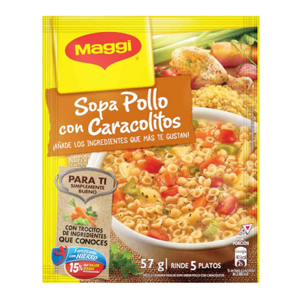 MAGGI Sopa Pollo Caracolit 60g