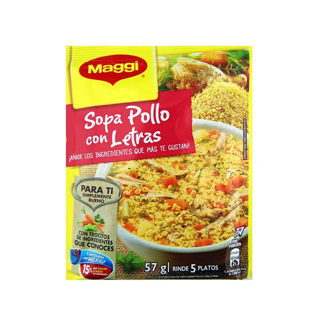 MAGGI Sopa Pollo C/Letras 60g