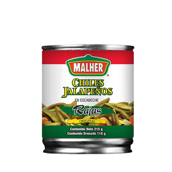 MALHER ChileJalapeñRajas215g
