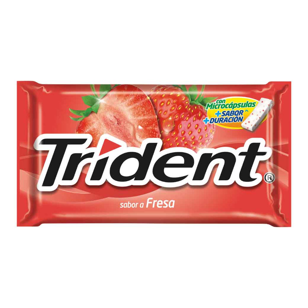 TRIDENT FresaFrutilla 8.5gr