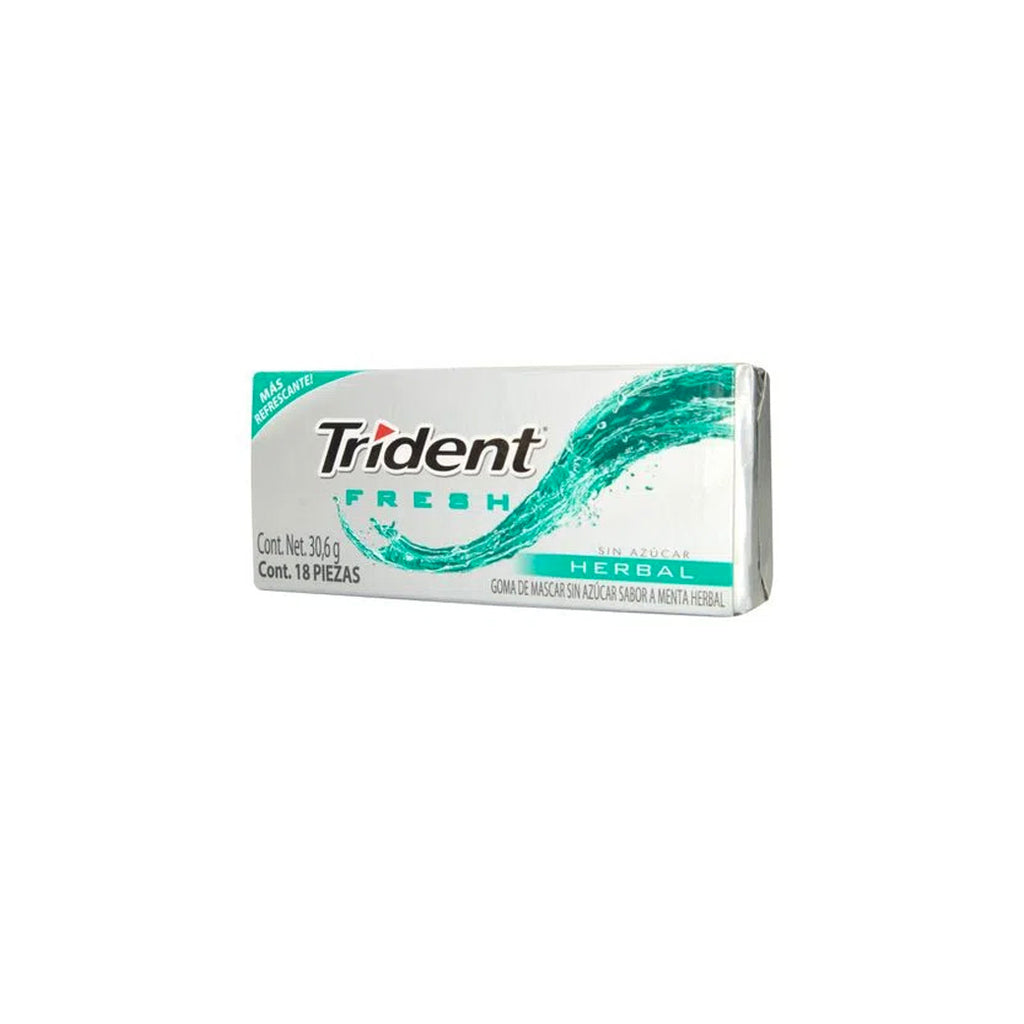 Trident Goma Fresh Herbal 30.6g