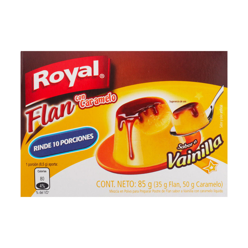 KRAFT FlanVanilla/Caramelo 85g