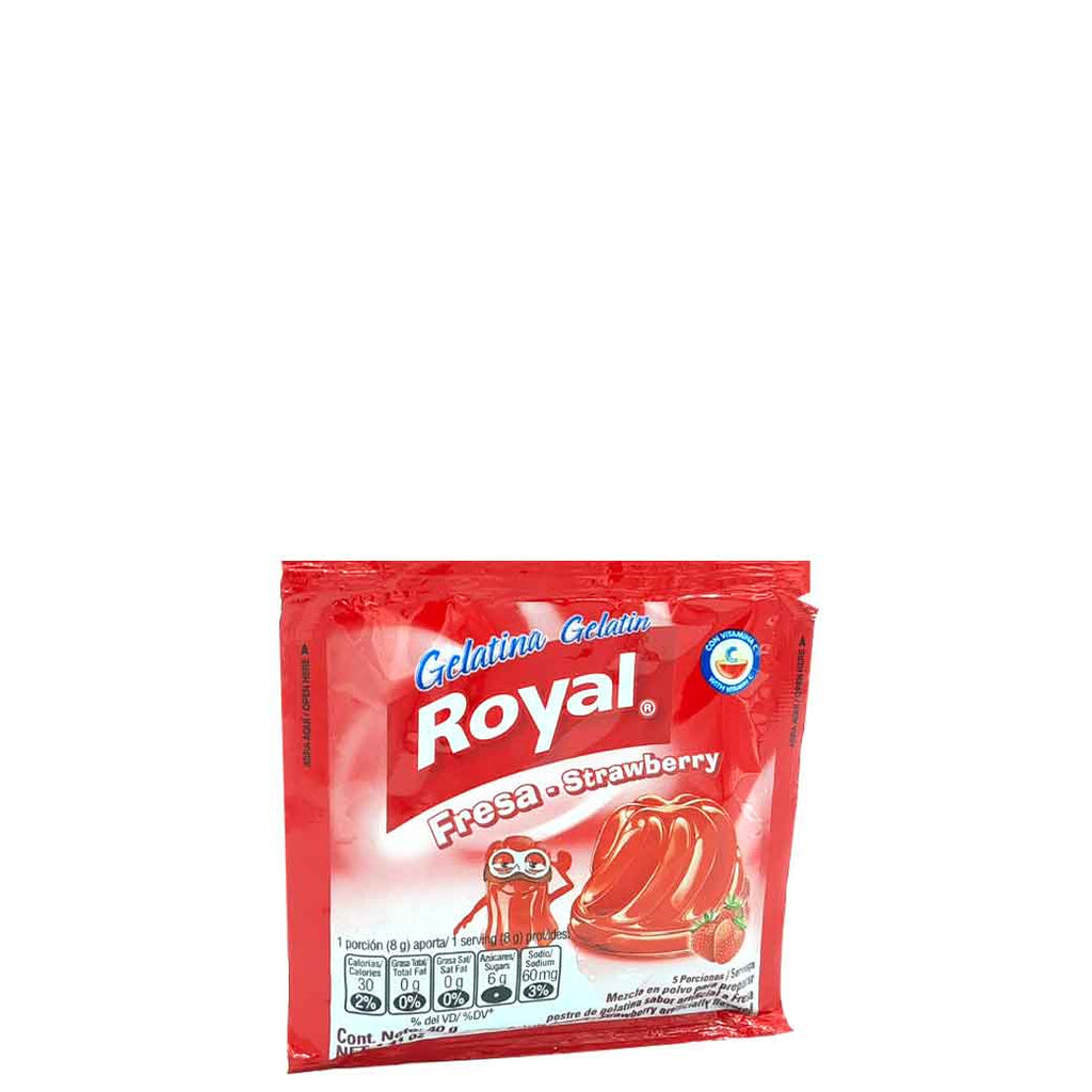 ROYAL Gelatina Fresa 40g