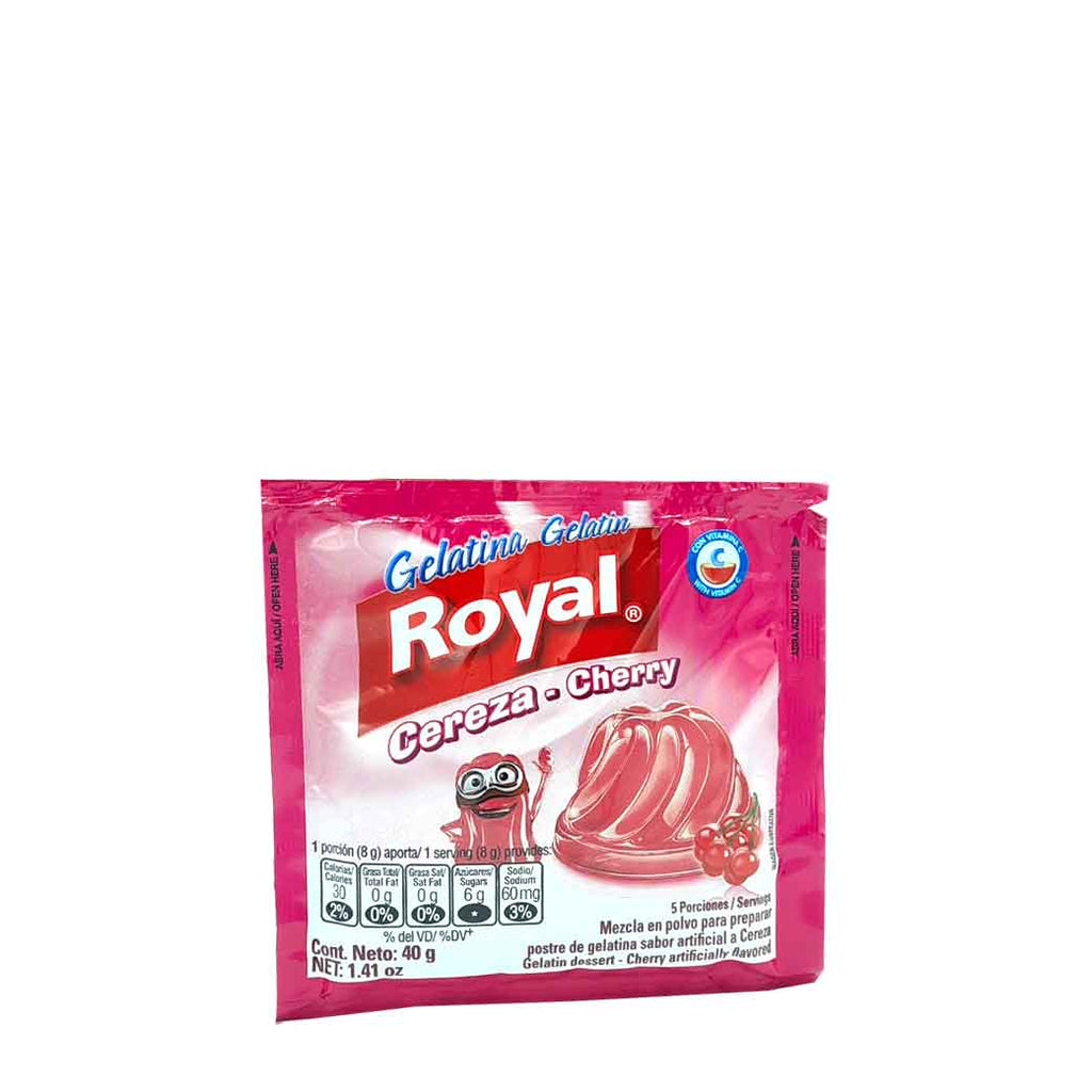 ROYAL Gelatina Cereza 40g