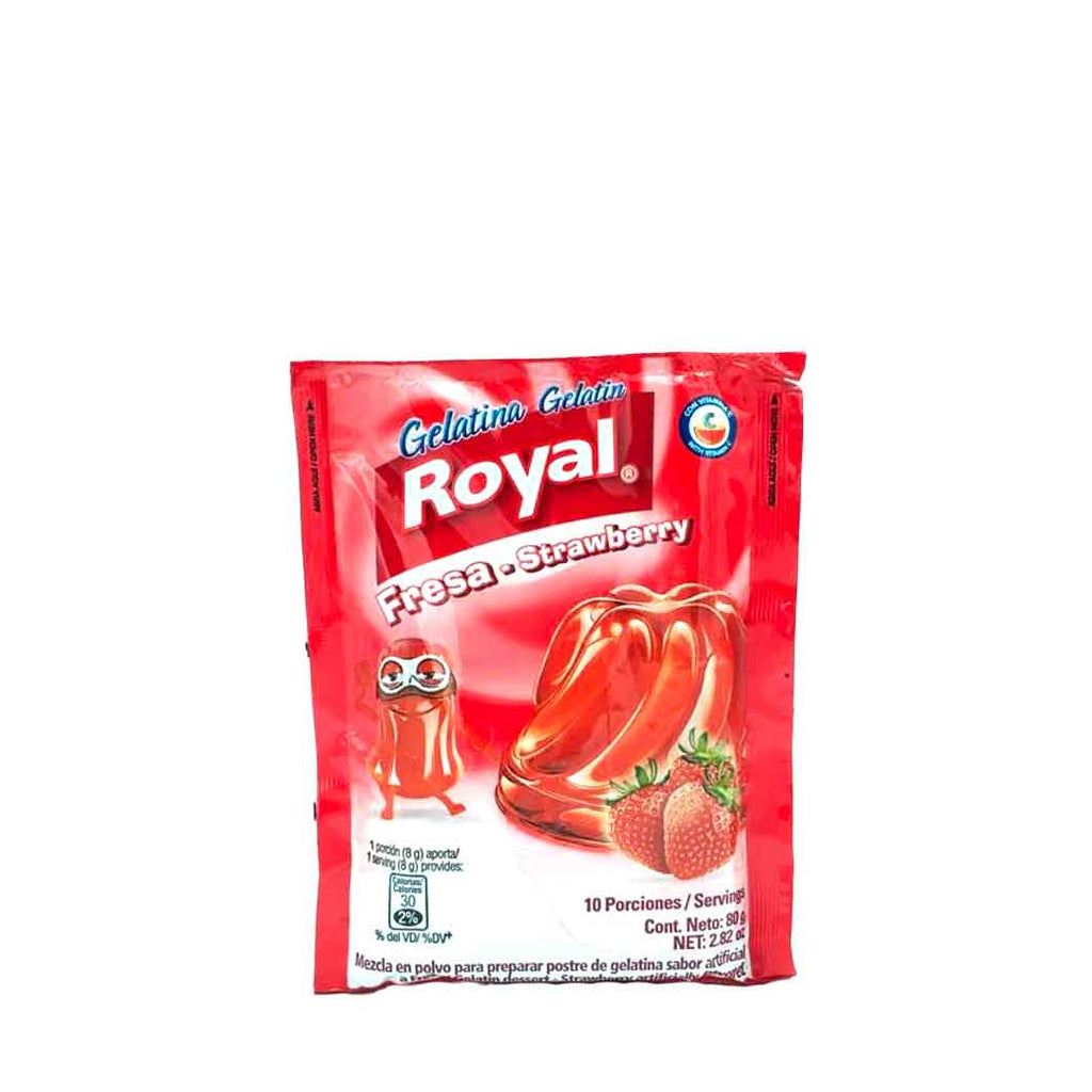 ROYAL Gelatina Fresa 80g