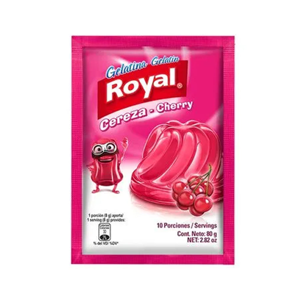 ROYAL Gelatina Cereza 80g