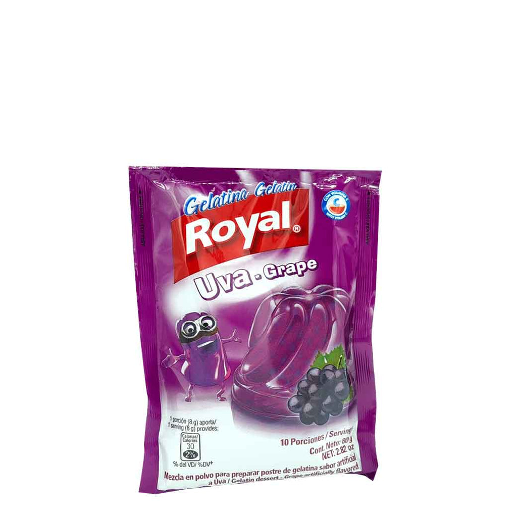 ROYAL Gelatina Uva 80g