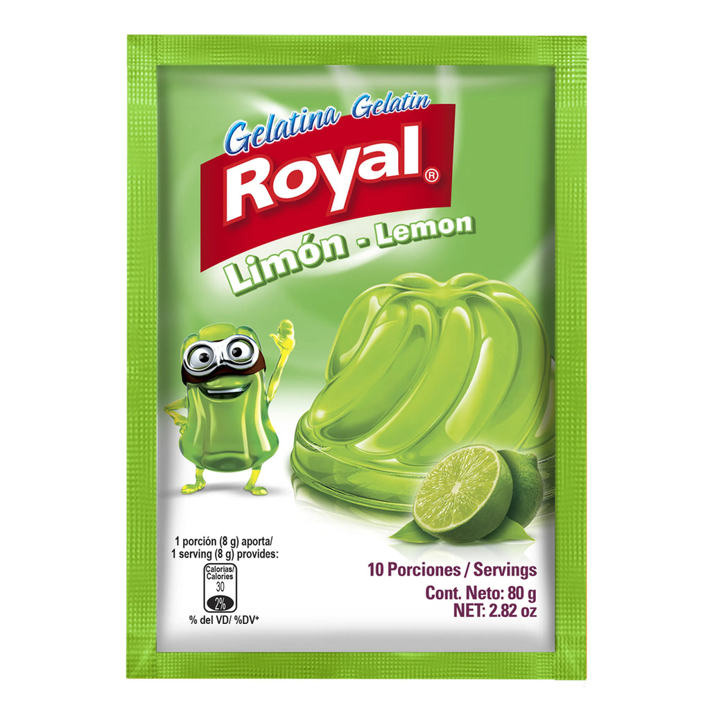ROYAL Gelatina Limon 80g