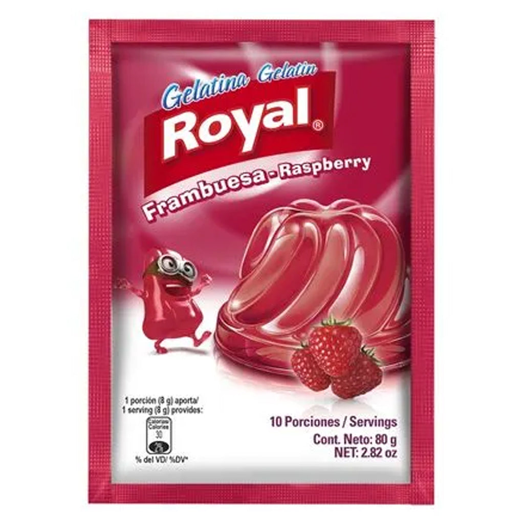 ROYAL Gelatina Frambuesa 80g