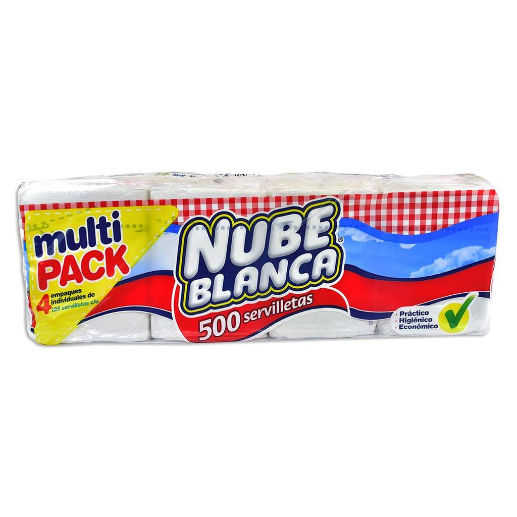 NUBE BLANCA Servilletas Cuad 500