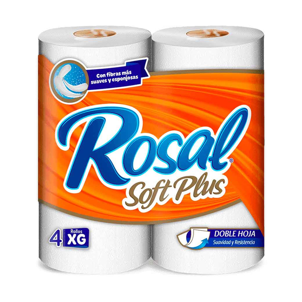 ROSAL Papel Higien Soft Plus 4Und