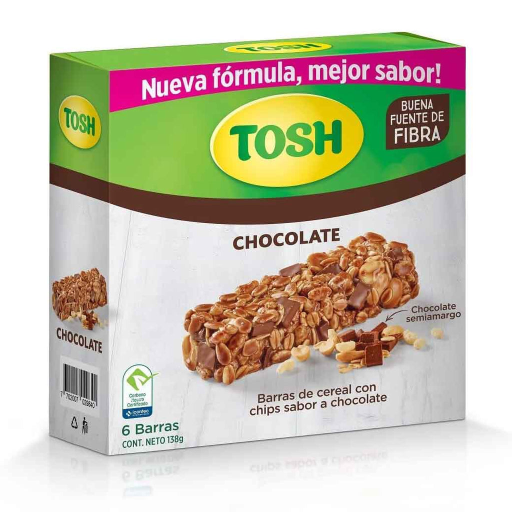 TOSH BarraCerealShipsChoco138g