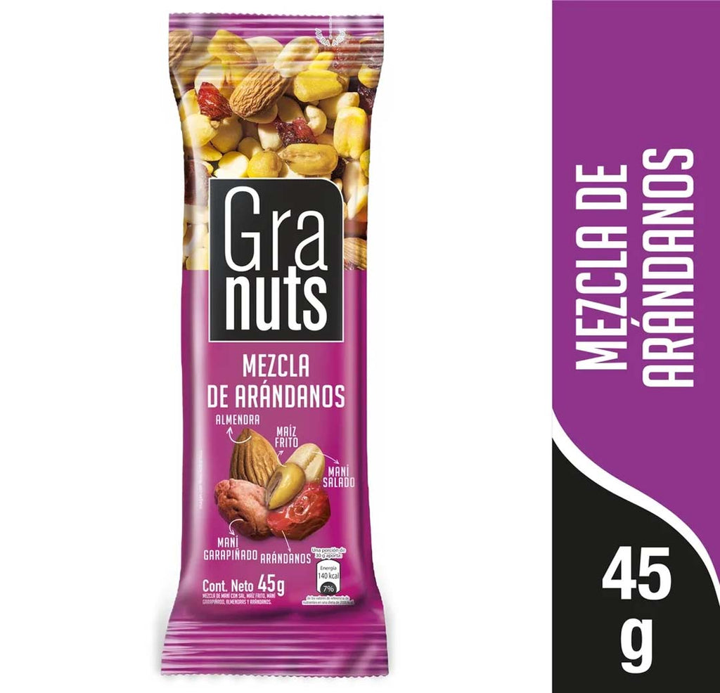 Granuts Arandanos /Leche 45Gr