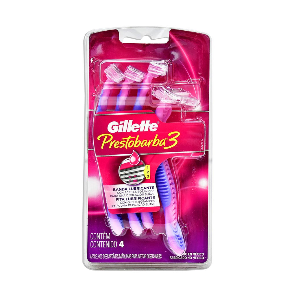 GILLETTE Prestobarba Excel 4Pk