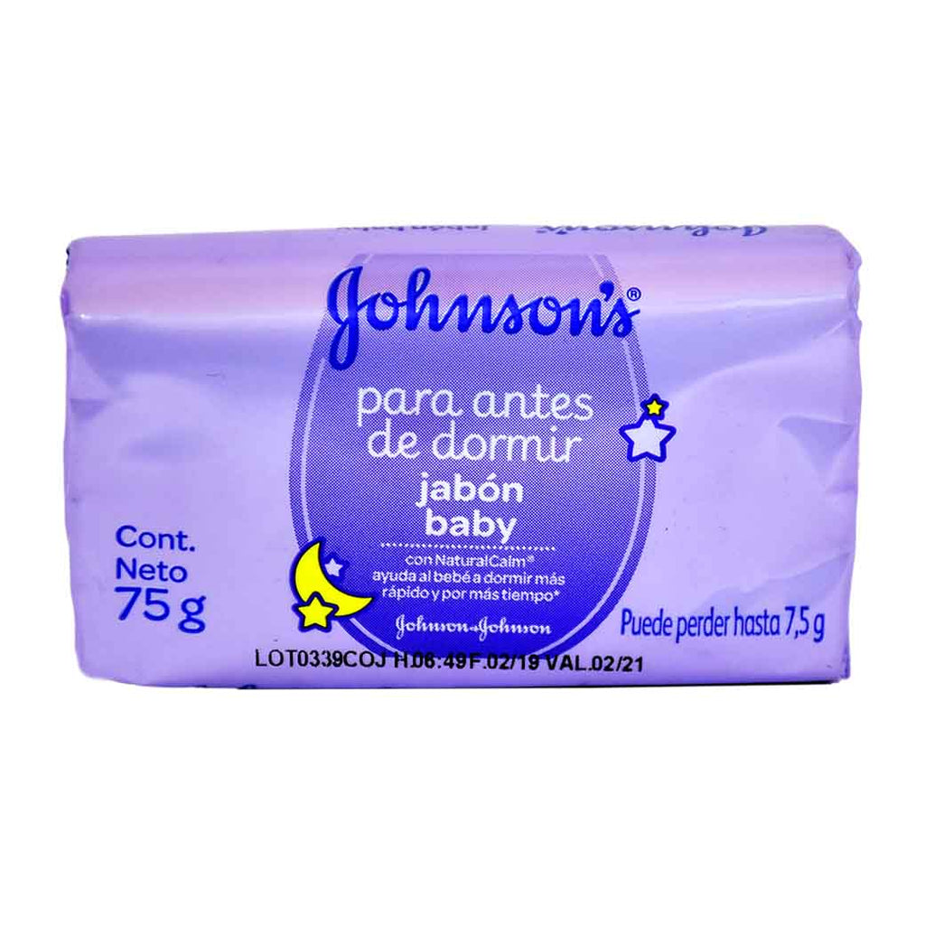 JOHNSONS Jabon Cremoso 75g