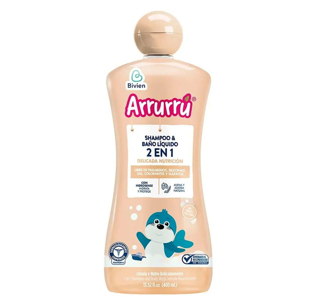Arrurru Shampoo Avena 400ml