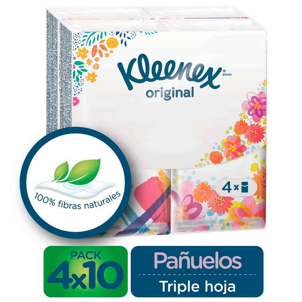 KLEENEX PañuelosDíaADía 4Pax10