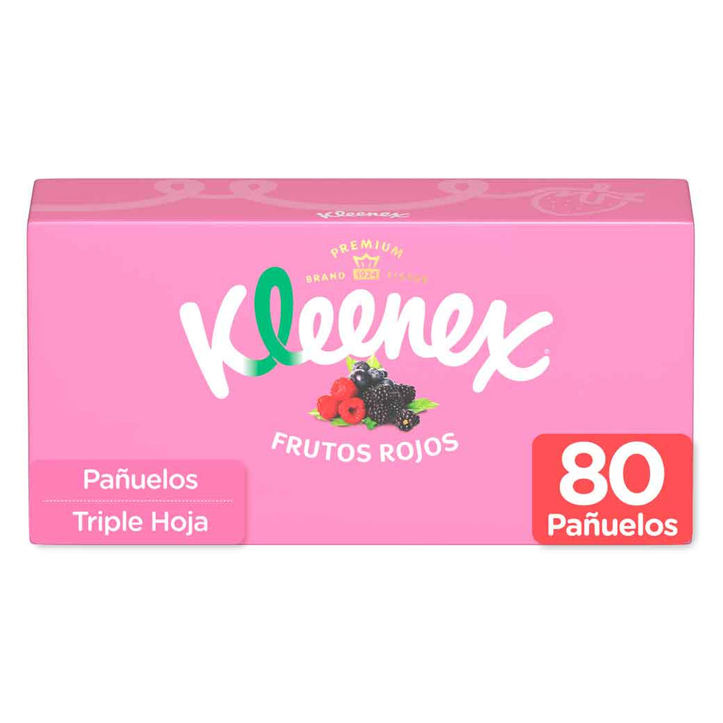 KLEENEX Pañuelos FrutosRojos 8