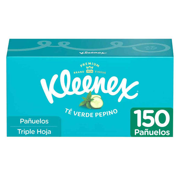 KLEENEX Pañuelos TeVerde 150UN