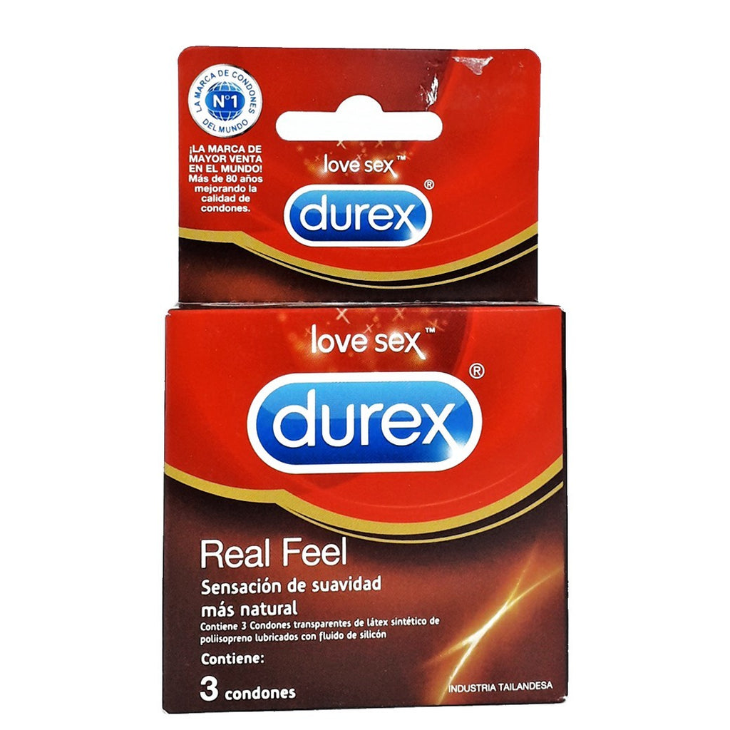 DUREX LoveSex RealFeel Condones 3und
