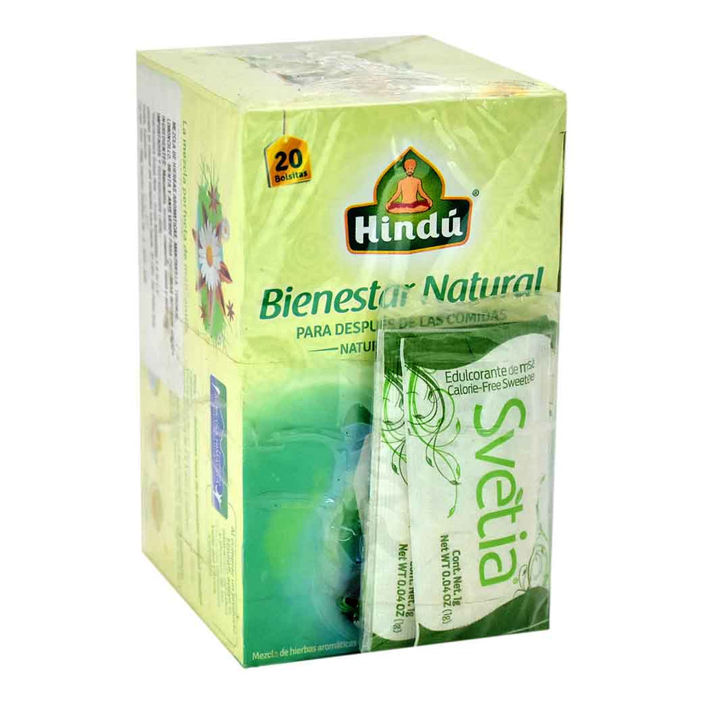HINDU Te Bienestar Natural20g