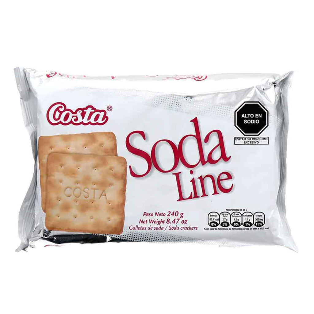 COSTA GalletaSodaLine 6Und40g