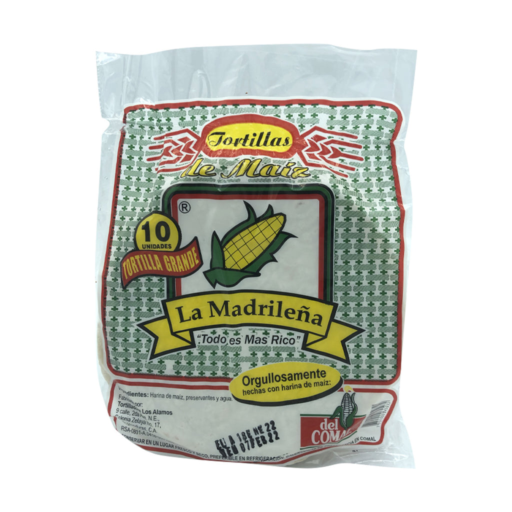 LA MADRILENA Tortilla MaizTaco