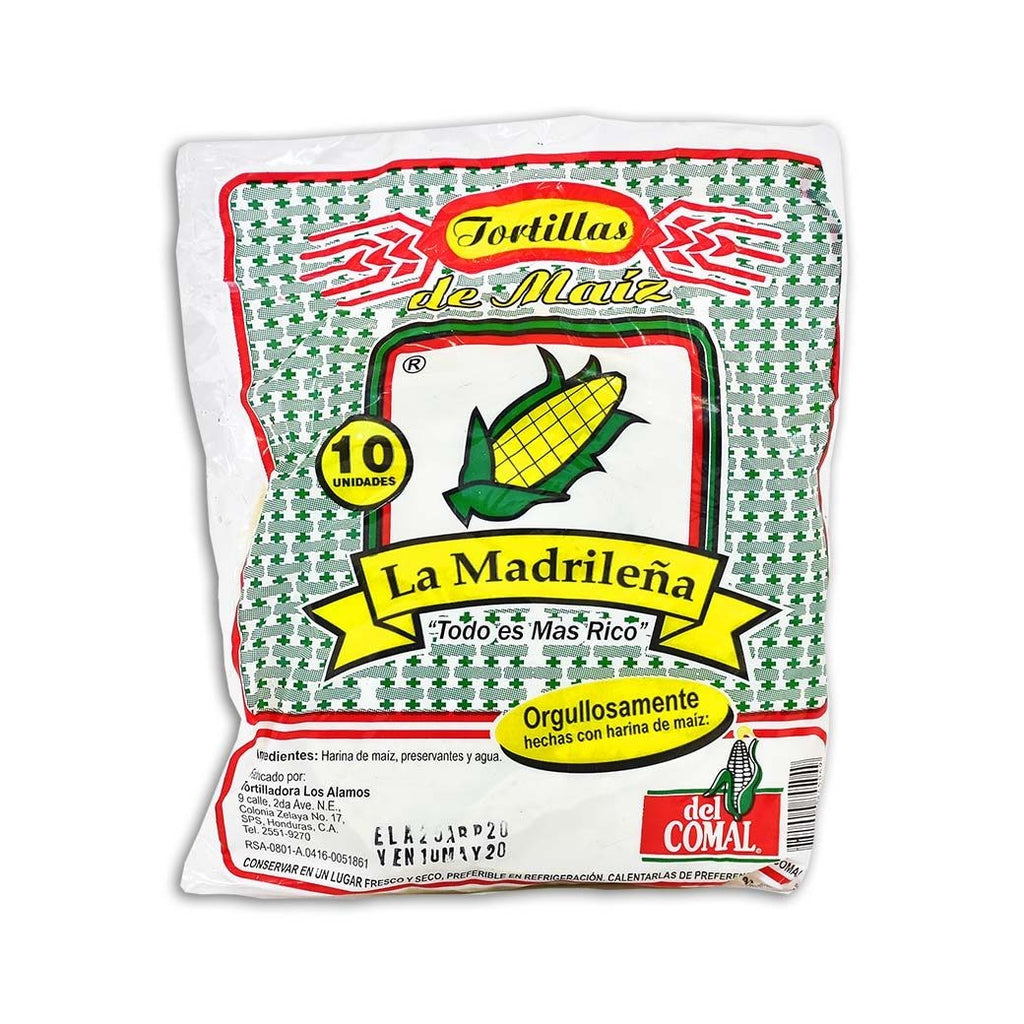 LA MADRILENA Tortilla Maiz Pq