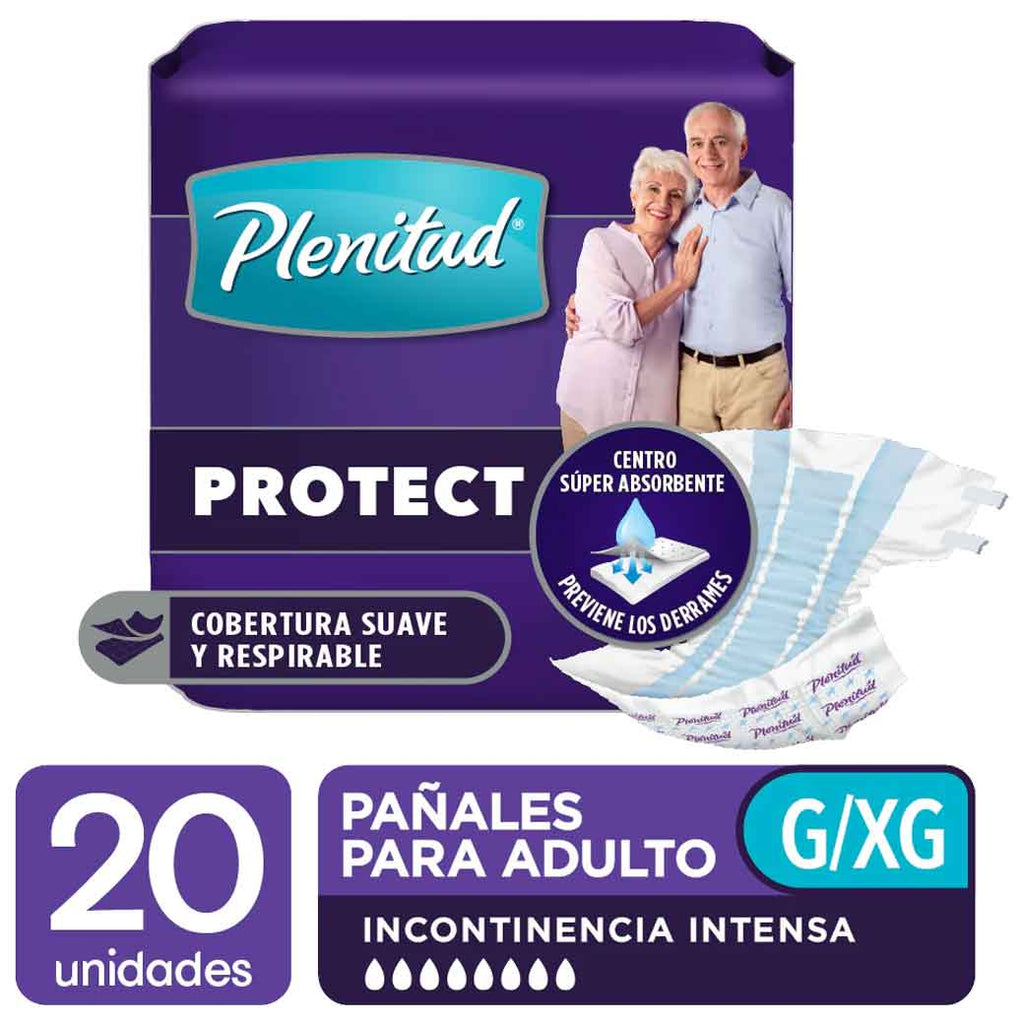 PLENITUD Pañales Adulto G 20un