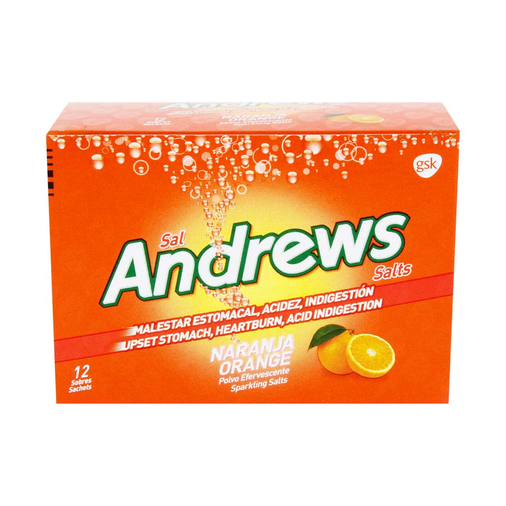 SAL ANDREWS Naranja 12Sobre