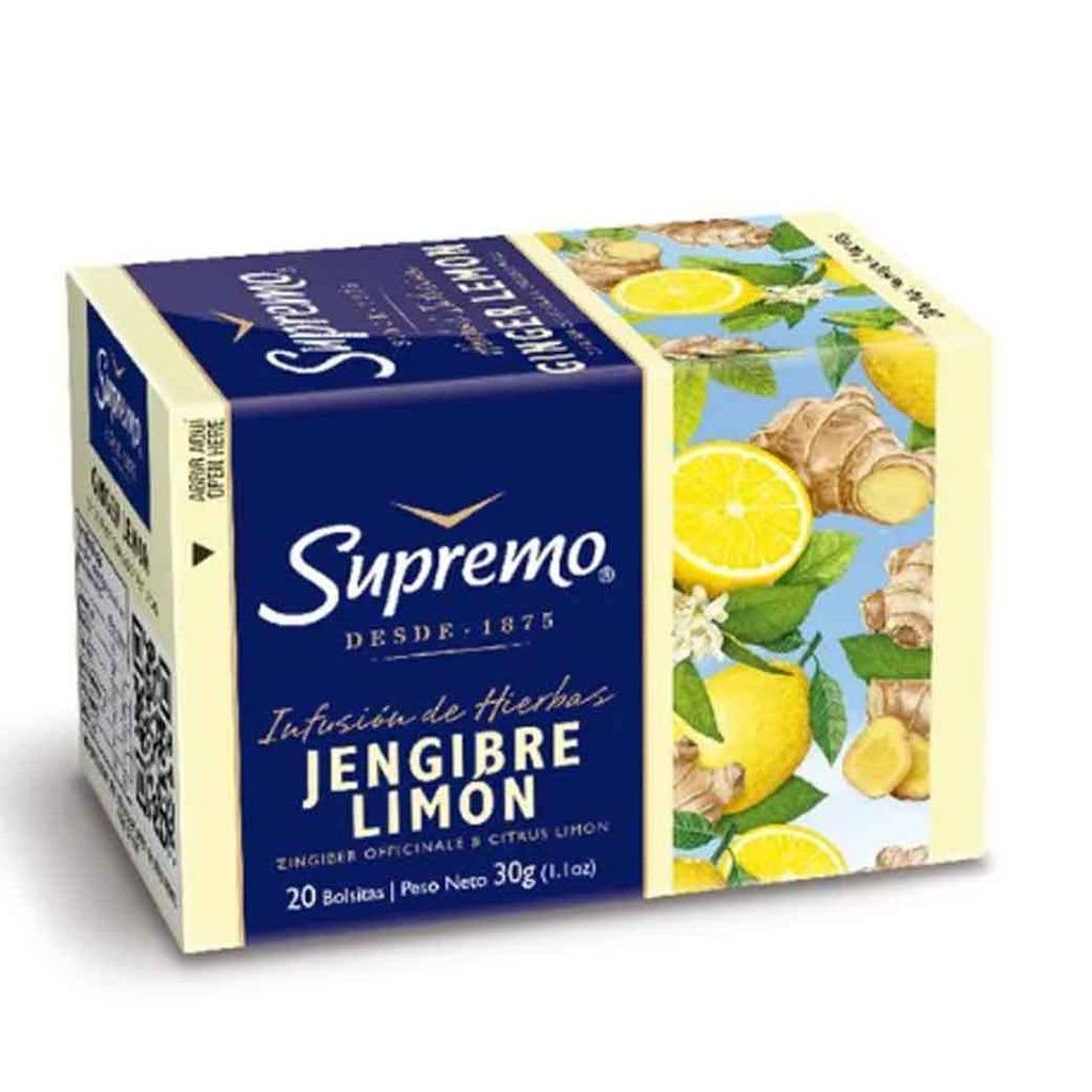 SUPREMO Tea Ginger Limon 30g