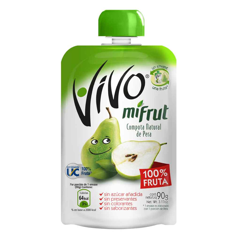 VIVO Compota de Pera 90g