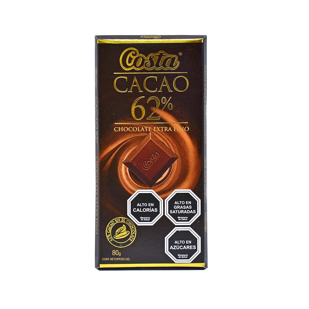 COSTA 62% Cacao 80g