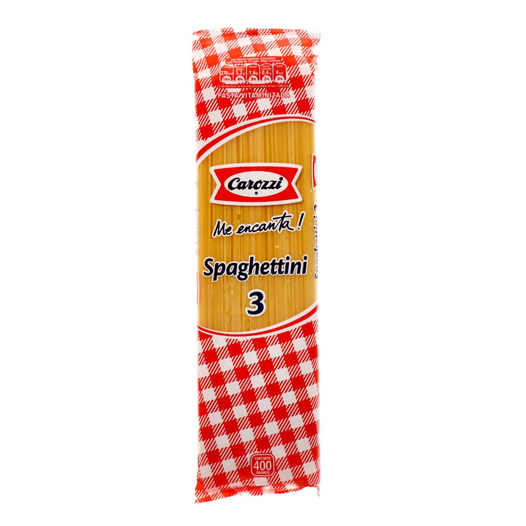CAROZZI Espaghettini 400grs