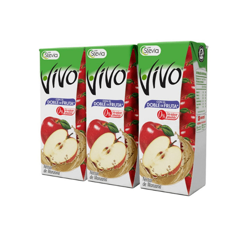 VIVO JugoManzana TriPack 190ML