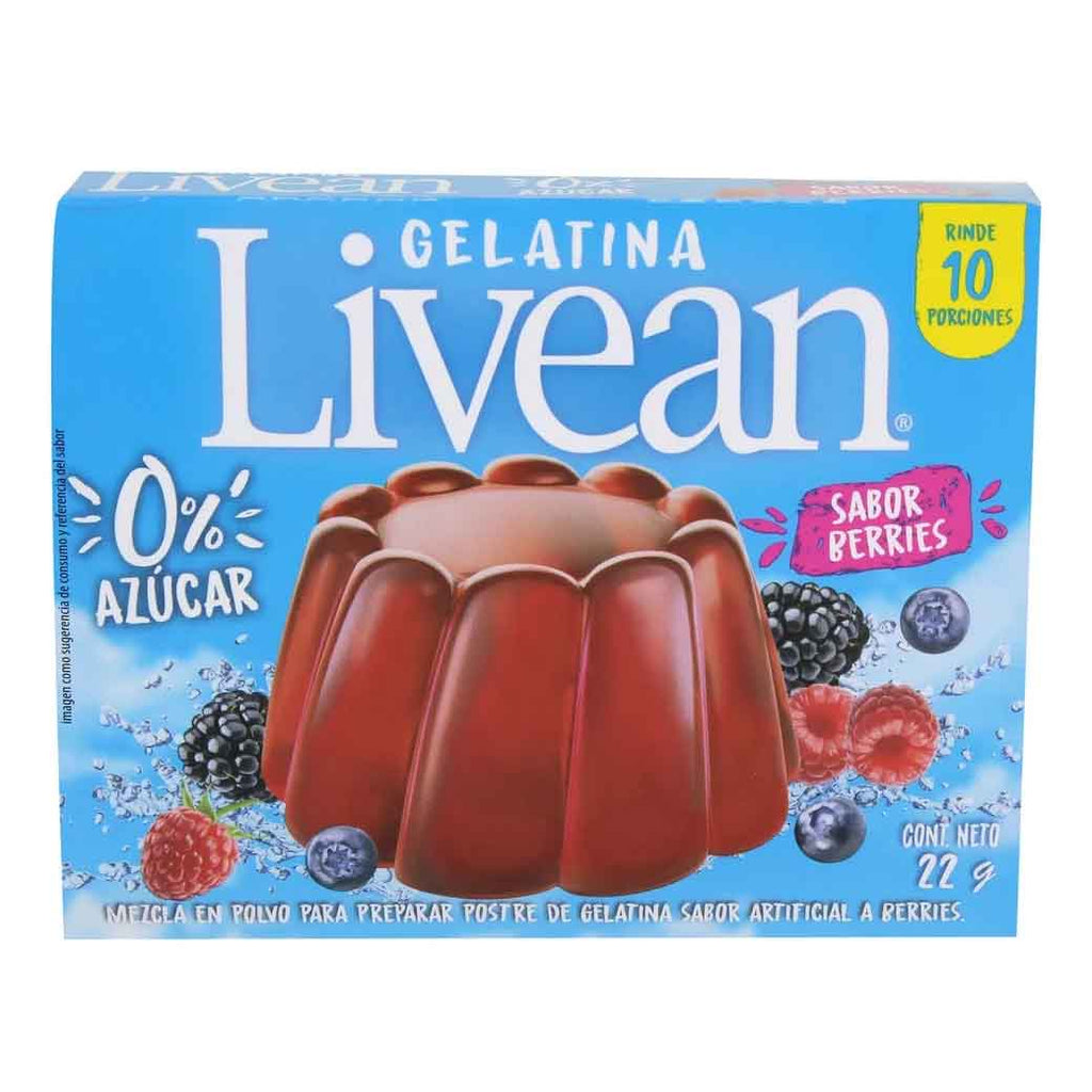 Livean Gelatina Berries 22g