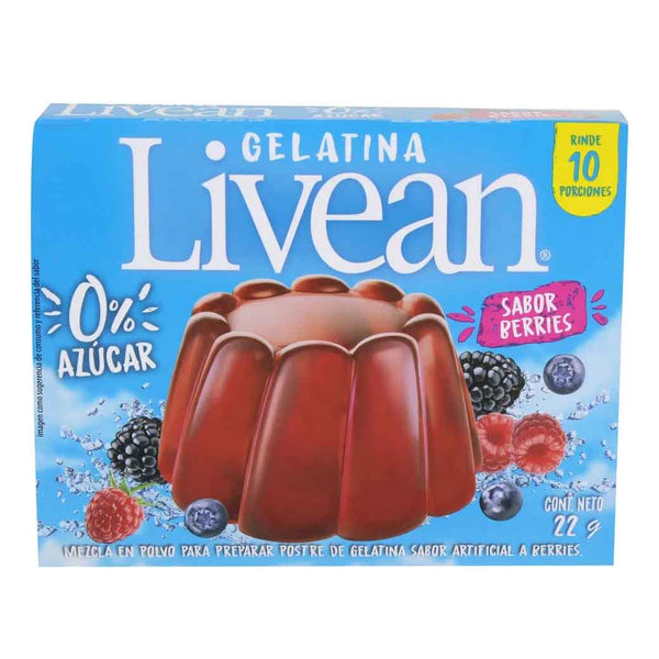 Livean Gelatina Berries 22g