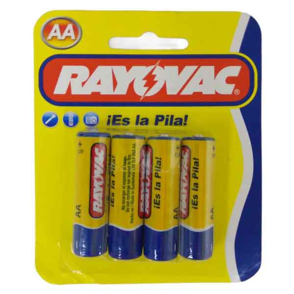 RAYOVAC Bateria AA4