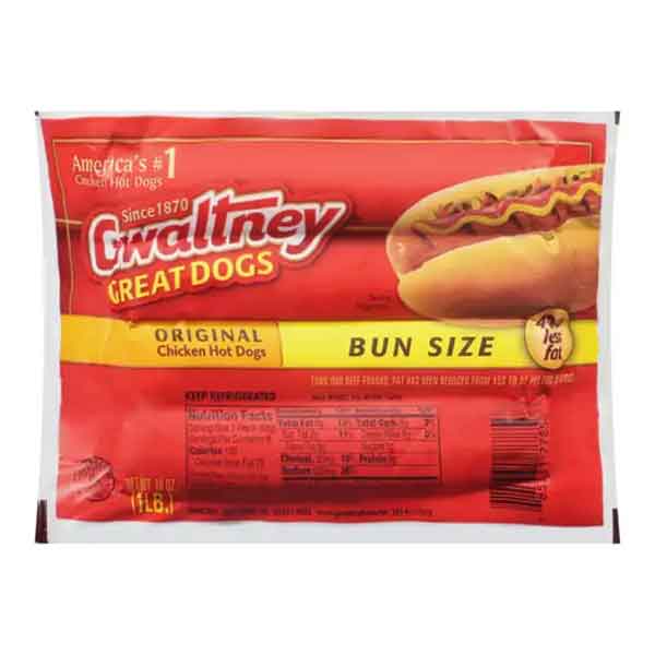 GWALTNEY Great hotDog Chik Bun 16oz