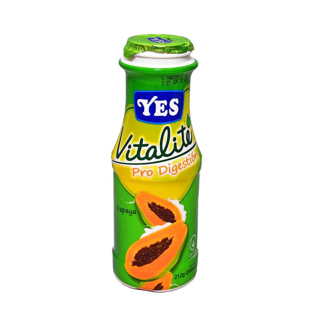 YES Yogurt Vitalite Papaya 212g