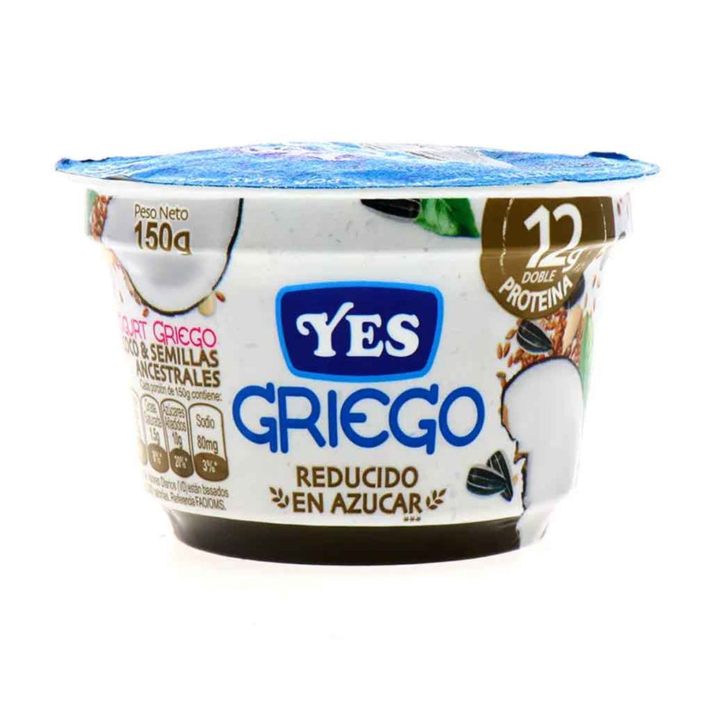 YES YogurtGriegoCoco&Semil12gr