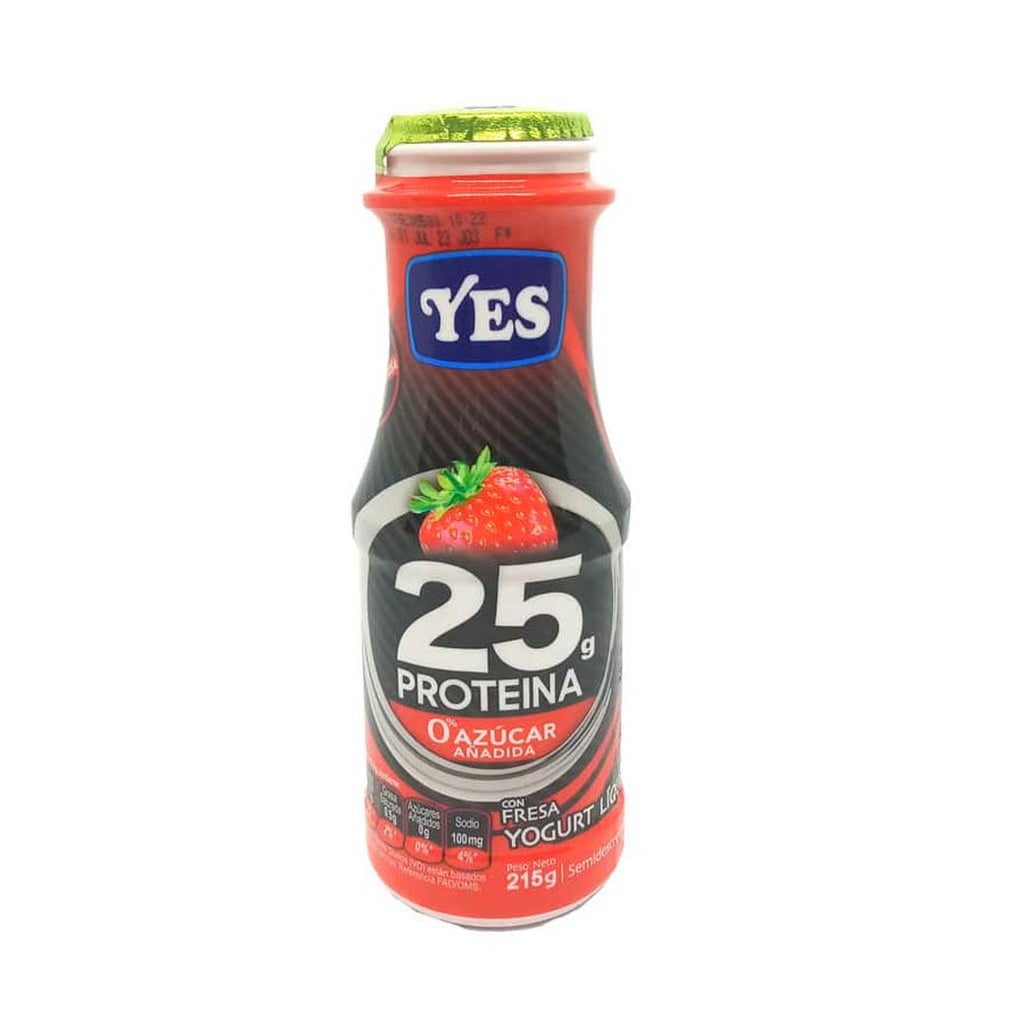 YES Yogurt 25grProte FresaLiq 125gr