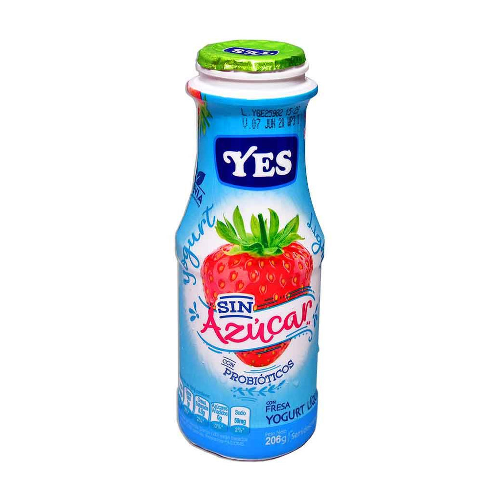 YES Yogurt Liq Light Fresa206g