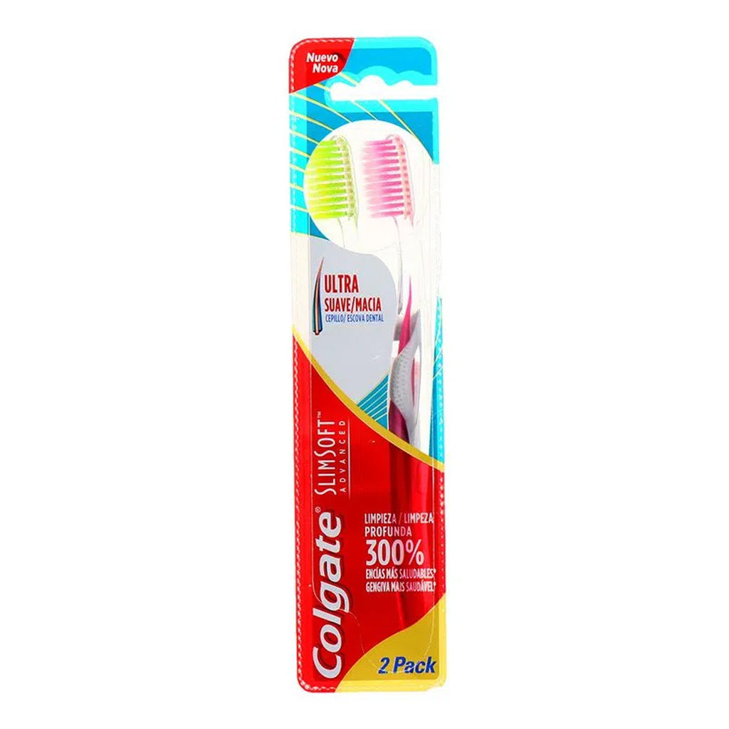 COLGATE CepilloUltraSuav2Pack