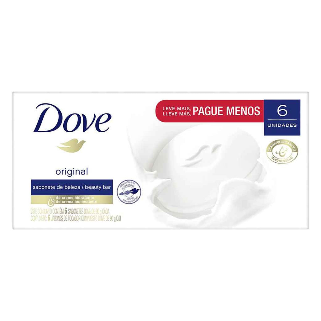 DOVE Jabón Original 6PK