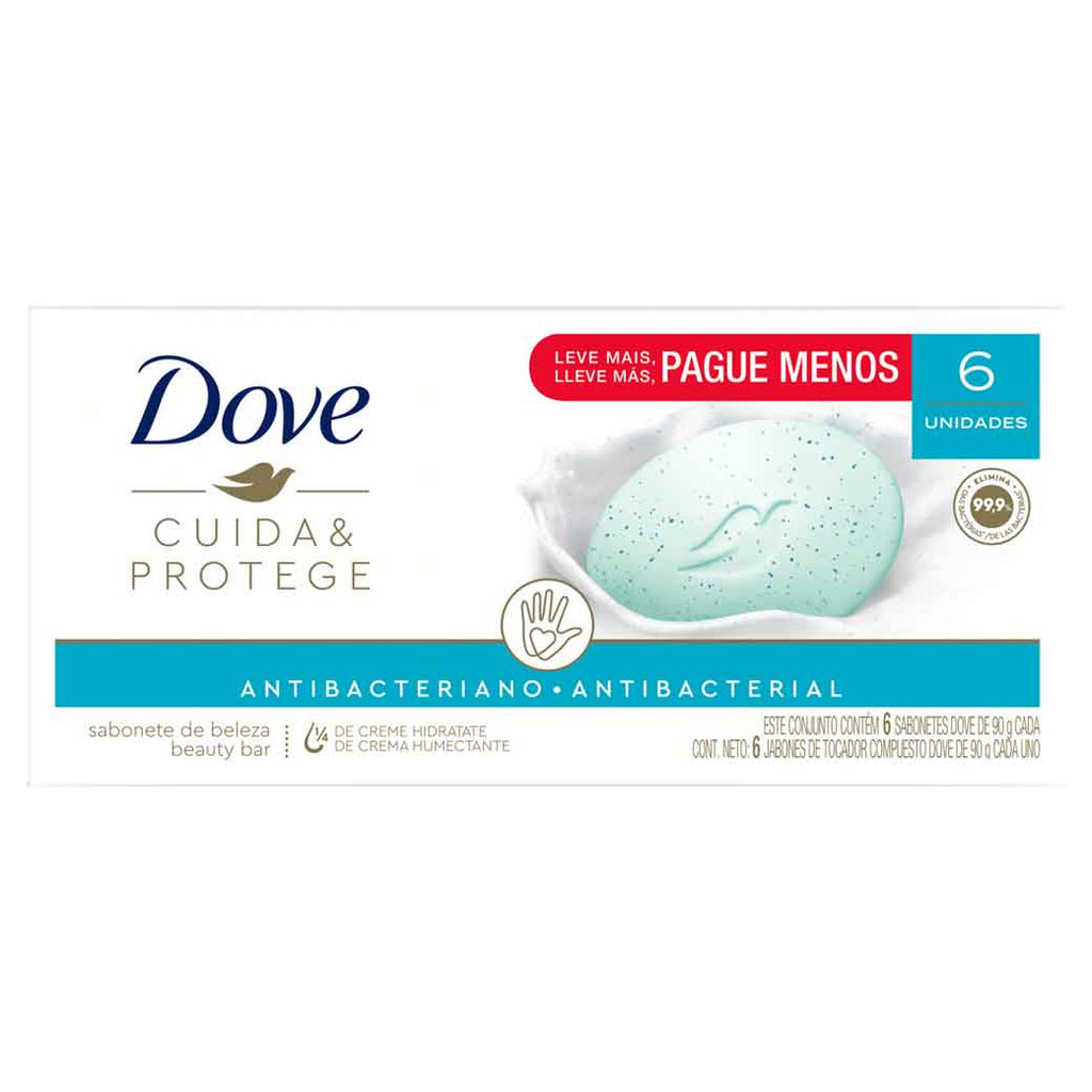 DOVE JabónCuida/Protege 6PK