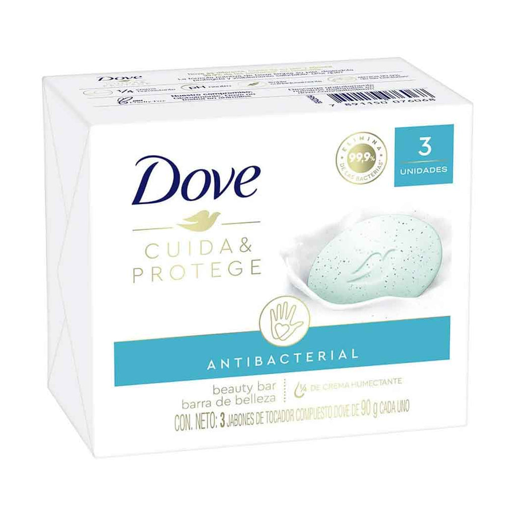 DOVE Jabón Cuida/Protege 3PK